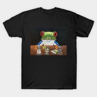 "Tequila Frog" - Frogs After Five collection T-Shirt